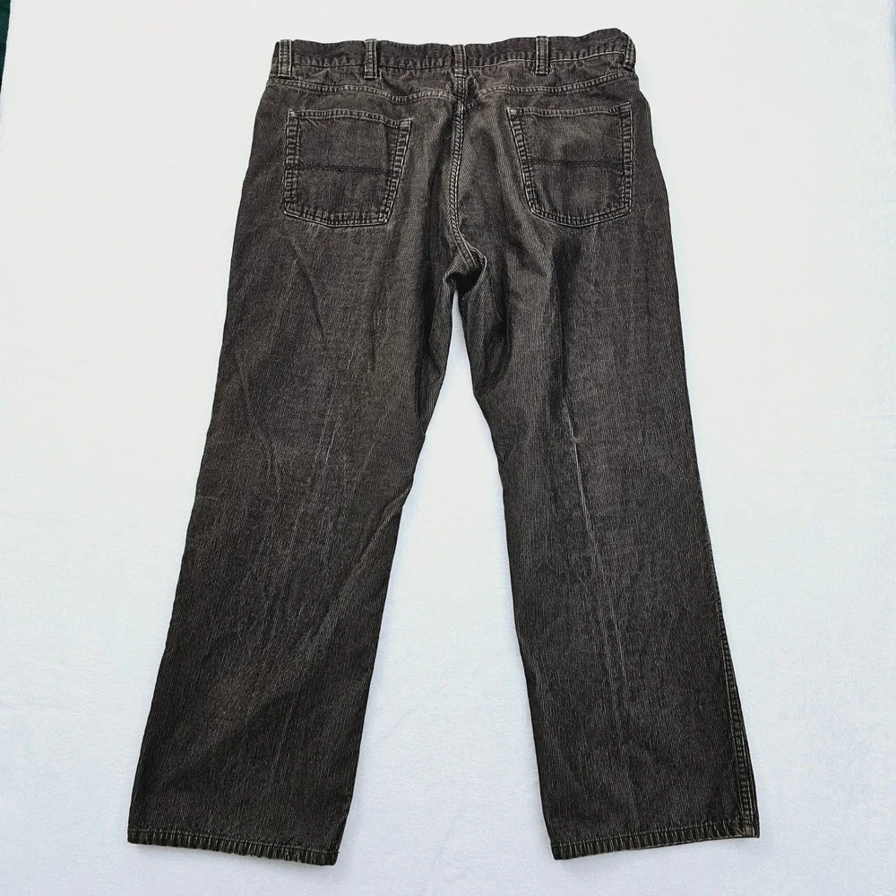 L.L.Bean Corduroy Pants Mens 40W‎ 29L Brown Standard Fit Preppy Academia Ivy